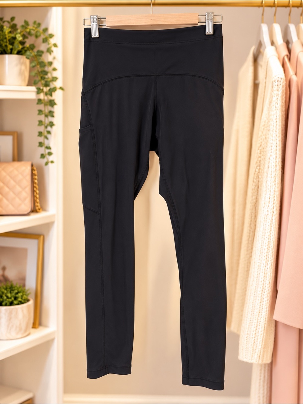 Freddy Superfit Black High-Waisted Leggings | US 6 / M